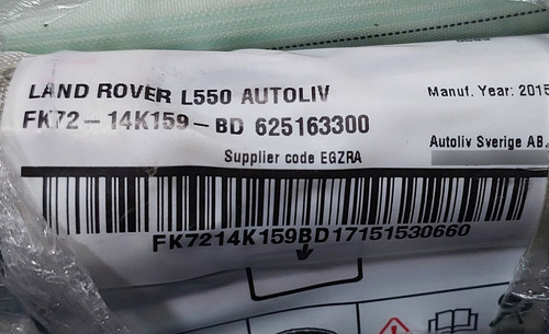 Cortina Teto Lado Direito Discovery Sport Hse 2015/2019 - Imagem 3