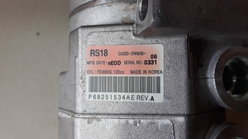 Compressor Ar Condicionado Jeep Grand Cherokee 3.6 V6 2018 - Imagem 4