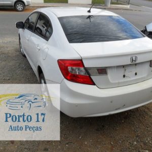 Tampa Traseira New Civic 2014 Limpa Sem Acesserios