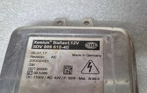 Módulo Reator Farol Jaguar Xe P250 2018 5dv00961040 - Imagem 2