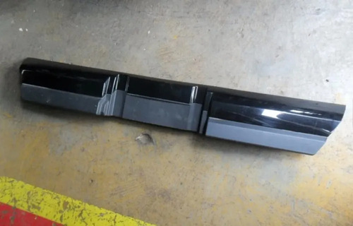 Moldura Aplique Tampa Traseira Gm Spin Active 2016 Preto