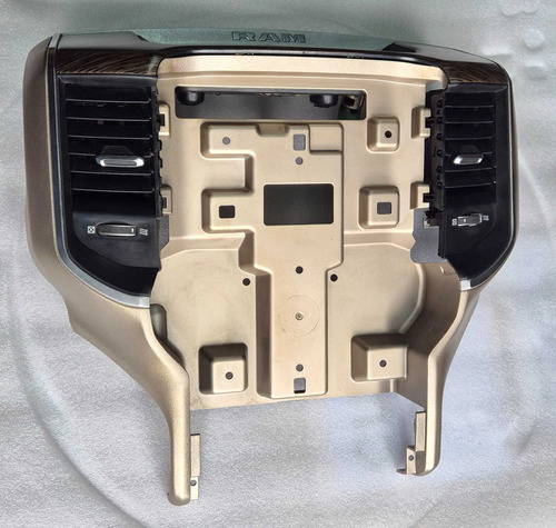 Moldura Multimidia Ram Laramie 2500 2020/2021 Preta - Imagem 4