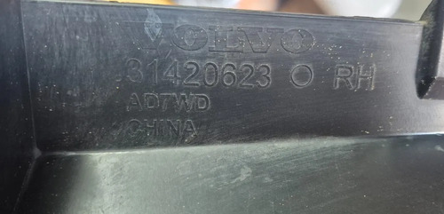 Spoiler Caixa De Ar Direito Volvo Xc60 T8 2023/2024 Preto - Imagem 4