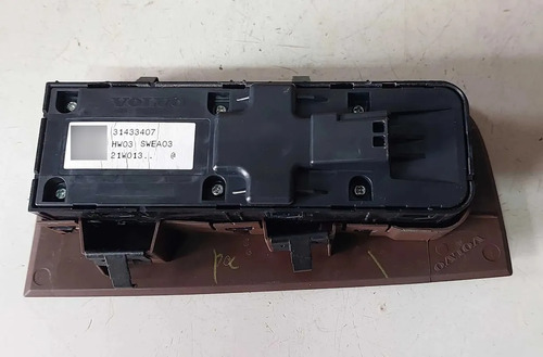 Botão Vidro Elétrico Dianteiro Esquerdo Volvo Xc60 2020 - Imagem 4