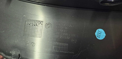 Moldura Acabamento Paralama Direito Bmw X2 M35i U10 2025 Cinza - Imagem 5