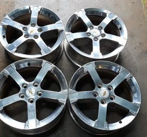 Jogo De Rodas Gm Captiva Aro 17  Cromada