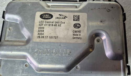 Módulo Farol Xenon Jaguar Xe P250 2018 5df011818-40 Ae 12 - Imagem 3