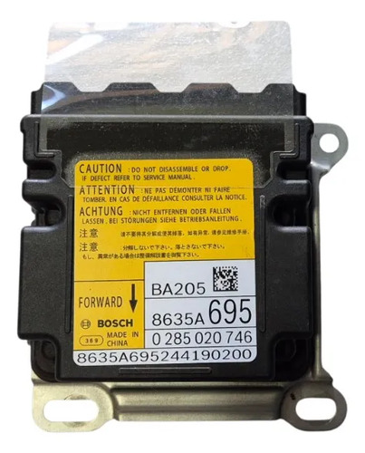 Módulo Airbag Mitsubishi Pajero Sport 2.4 2025 Original