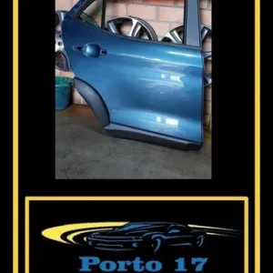 Porta Traseira Direita Fiat Pulse 2022 Traseira Direita Azul-aço