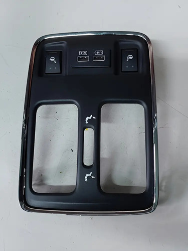 Moldura Console Usb Aquecedor Banco Jeep Grand Cherokee 2018 - Imagem 2