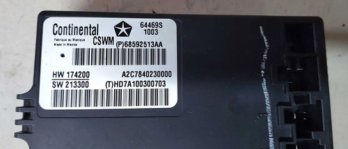 Módulo Aquecimento Banco Motorista Dodge Ram 2500 2023 - Imagem 2