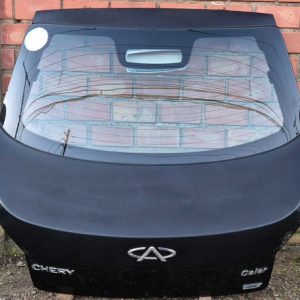 Tampa Traseira Com Vidro Chery Celer Sedan 2013 Preto
