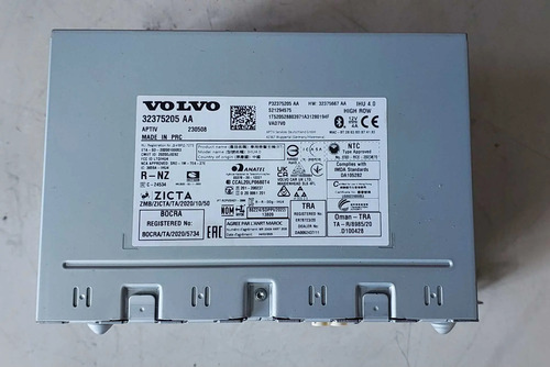 Rádio Volvo Xc60 T8 Hìbrida 2024