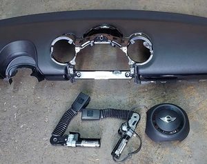 Capa Painel Mini Cooper John Works Pacemann 2015 Preto