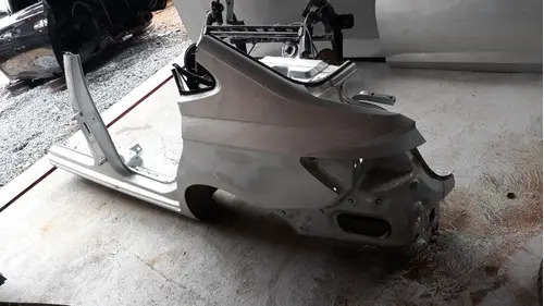 Lateral Lado Esquerdo Vw Virtus 2017 Lata - Imagem 5