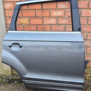 Porta Traseira Direita Audi Q7 Tfsi 2014/2015 Traseira Direita Cinza