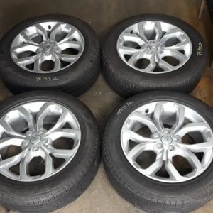 Jogo De Rodas  Com Pneus 235/55/19 Discovery Sport Hse 2019 Prata