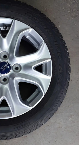 Roda Pneu Ford Ecosport 205/60/16 Scorpion Atr (b2) Prata - Imagem 2