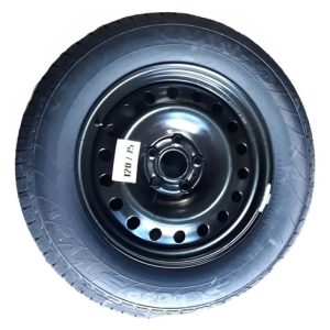 Pneu Roda Estepe Jeep Grand Cherokee Limited 2018 245/65/18 Preto