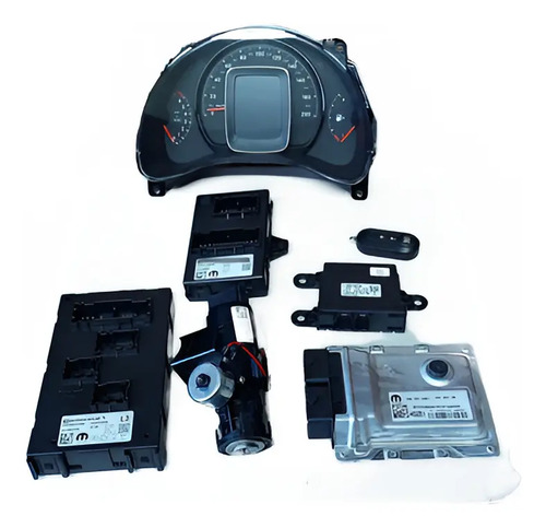 Kit Injeção Módulo Painel Fiat Strada Ranch 1.3 2022 Aut