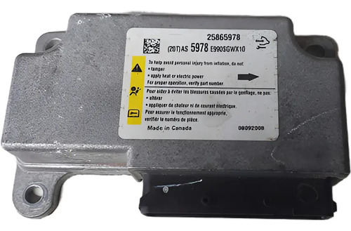 Módulo Gm Captiva 3.6 V6 2009 Para Resetar 25865978