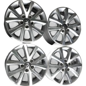 Jogo De Rodas Aro 16 Jetta Tsi 2016 Prata