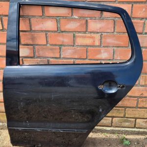 Porta Traseira Esquerda Volkswagen Fox 2010/2014 Traseira Esquerdo Preto