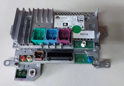 Módulo Rádio Harman Dodge Ram Longhorn 3500 2022 Prata