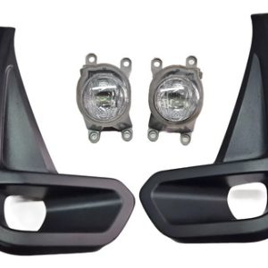 Par Farol De Milha Moldura Toyota Hilux 2022 Branca