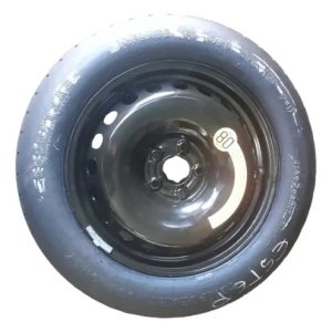 Estepe Fino Jeep Compass 165/80/17 Sem Uso Preto