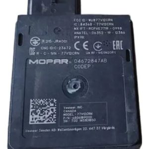 Módulo Ponto Cego Traseiro Compass Limited 2022 04672847ab Preto