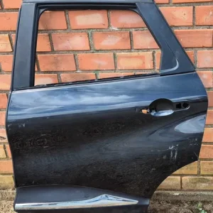 Porta Traseira Esquerda Renault Captur 2018/2019 Traseira Esquerdo Preta