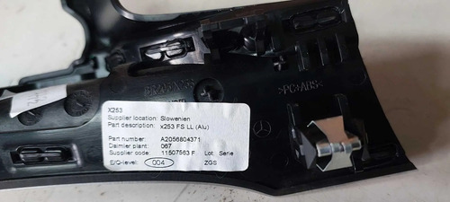 Acabamento Esquerdo Aço Escovado Mercedes Glc 250 2.0 2018 - Imagem 5