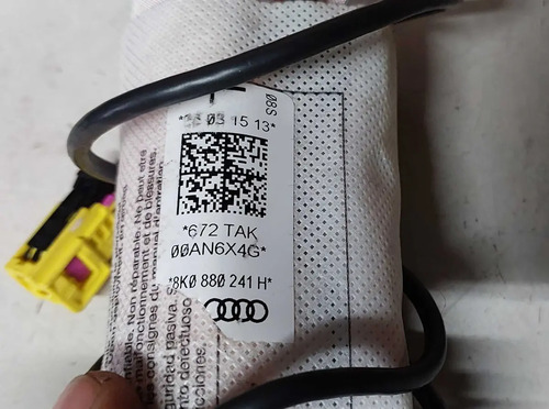 Bolsa Banco Motorista Audi A4 2011/2015 8k0880241 Bege - Imagem 2