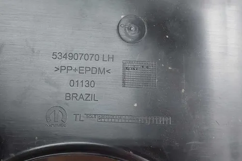 Parabarro Lameiro Traseiro Esquerdo Jeep Commander 2022 - Imagem 3