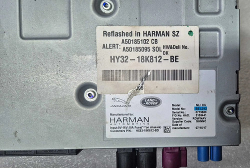 Rádio Jaguar Xe P250 201/2018 - Imagem 5