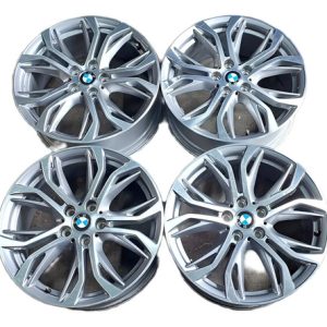 Jogo De Rodas Aro 18 Bmw X2 2021 Prateado