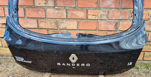 Tampa Traseira Renault Sandero 2015/2016 Preto - Imagem 3