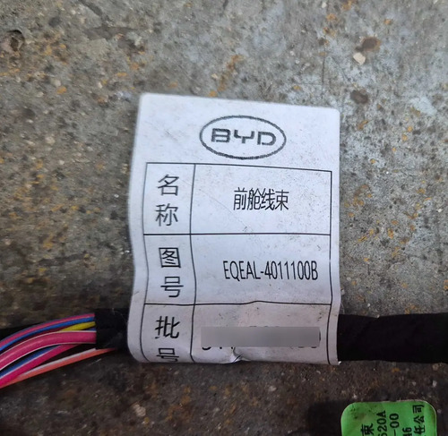 Chicote Motor Byd Mini Dolphin 2025 - Imagem 5