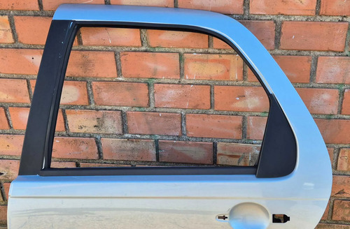 Porta Traseira Esquerda Fiat Palio 2009/2012 Traseira Esquerdo Prata - Imagem 3