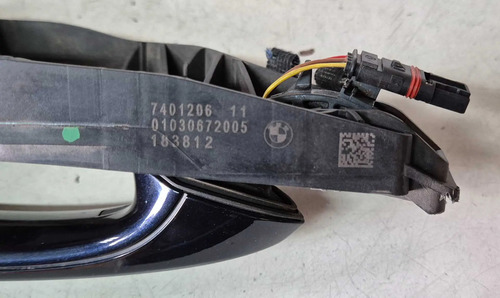 Maçaneta Externa Traseira Direita Bmw X3 M40i 2019 Preto Traseira - Imagem 5