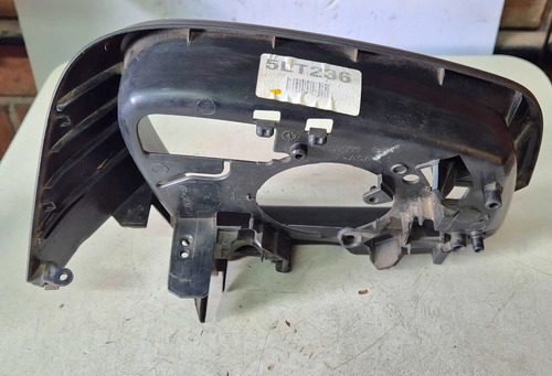 Moldura Aro Capa Retrovisor Esquerdo Toyota Hilux 2016/2022 Preto - Imagem 3