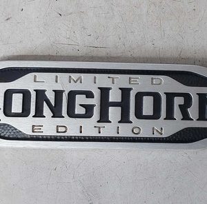 Emblema Simbolo Longhorn Porta Dianteira Ram 3500 2022 Branco