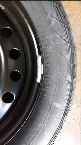 Pneu Roda Estepe Jeep Grand Cherokee Limited 2018 245/65/18 Preto - Imagem 3