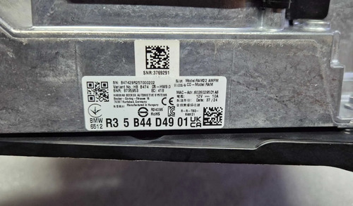 Módulo Som Amplificador Bmw X2 M35i 2025 Cinza - Imagem 3