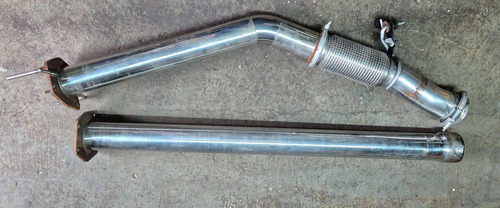 Escapamento Downpipe Inox Ram 3500 2500 6.7 2022 Branco - Imagem 3