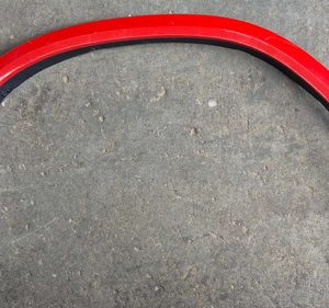 Moldura Alargador Paralama Traseiro Esquerdo Bmw X4 2020 Vermelho