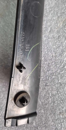 Acabamento Lanterna Traseira Direita Pajero Sport 2.4 2025 Direito/passageiro Preto - Imagem 5