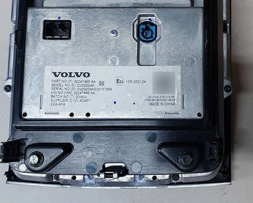 Tela Multimidia Volvo Xc60 D5 2020 Preto - Imagem 4