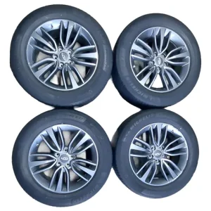 Jogo Roda Com Pneu Aro 17 Chery Tiggo 5x 2019/2020 Cinza